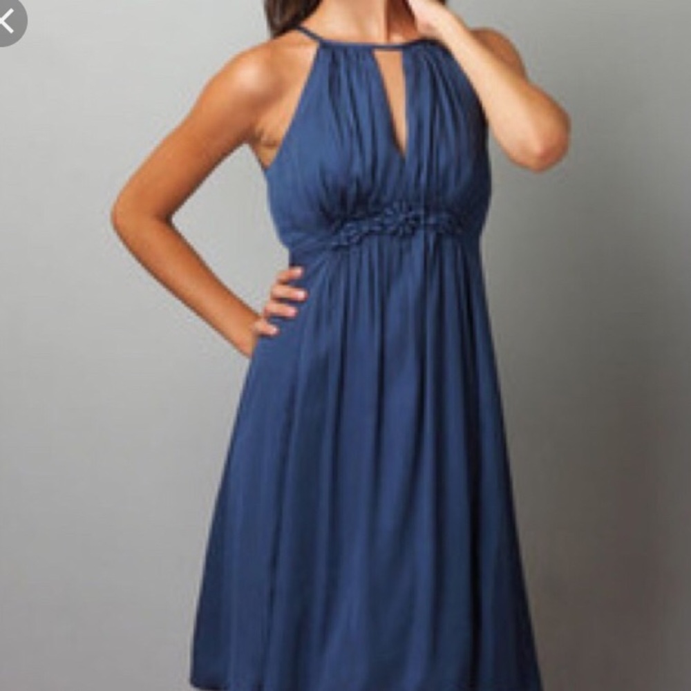 Blue summer dress
